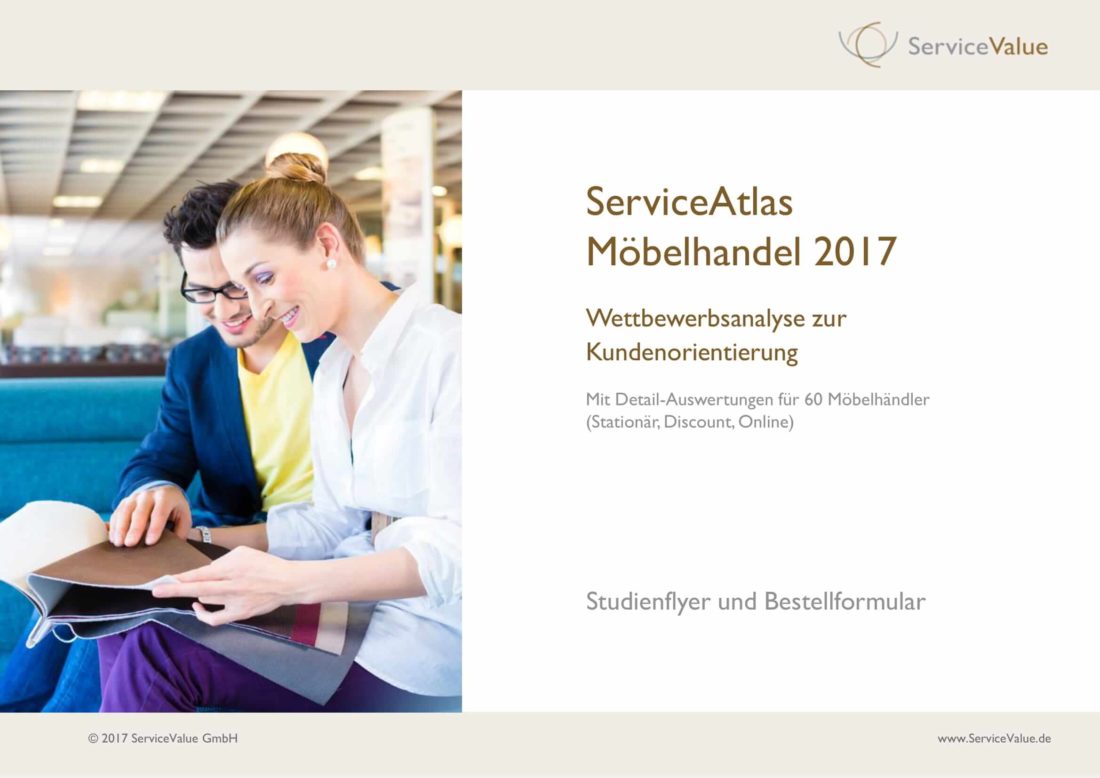 ServiceAtlas Möbelhandel 2017 ServiceValue