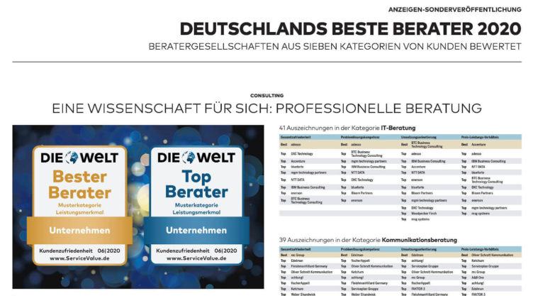 Studentische Unternehmensberatung Servicevalue